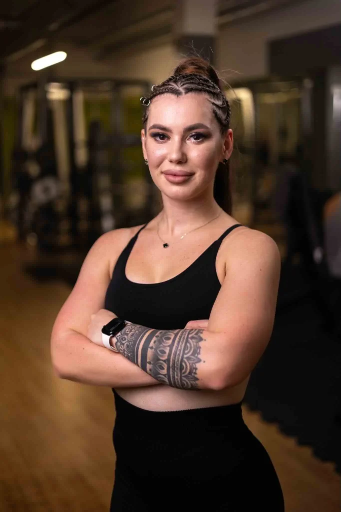 Personal Trainerin Kateryna Kuturga